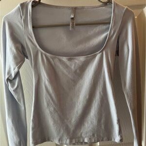 SKIMS Scoop Neck Long Sleeve